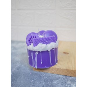 Kokulu Dekoratif Hediyelik Doğum Günü Pasta Mum