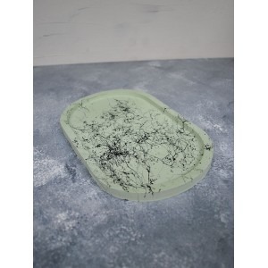 Yeşil Mermer Efekt Beton Döküm Oval Sunum Tabağı Veya Mum Tabağı 24x15 Cm Yeşil Mermer Efekt Beton Döküm Oval Sunum Tabağı Veya Mum Tabağı 24x15 Cm