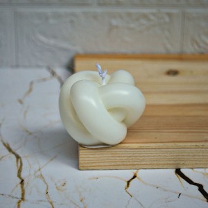 Dekoratif Düğüm Mum Kokulu Mum