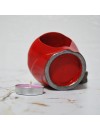 Mudi Beton Döküm KIZIL Buhurdanlık Mumluk Mudi Beton Döküm KIZIL Buhurdanlık Mumluk