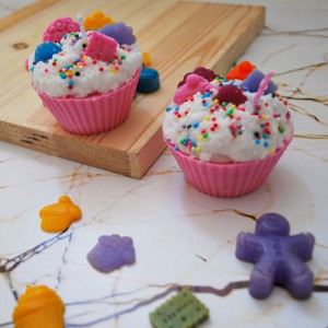 2'li Dekoratif  Cupcake Mum