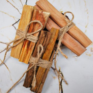 1 Adet Peru Sertifikalı 10 Gr Palo Santo Tütsü ve Silver Beton Döküm Konik Tütsülük