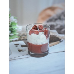 Özel Tasarım Kurabiye Adam Bardak Mum Dekoratif Mum