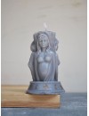3 Yüzlü Kadın Dekoratif Kokulu Mum 3 yüzlü kadın mum, dekoratif kokulu kadın figürlü mum