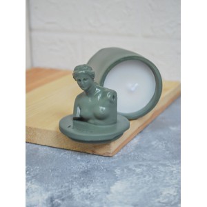 Venüs Büst Bardak Dekoratif Heykel Mum Kokulu Mum Venüs Büst Bardak Dekoratif Heykel Mum Kokulu Mum