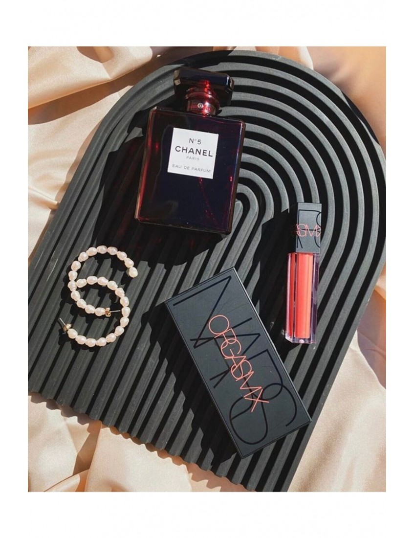 Kemer Beton Tepsi Dekoratif Tabak SİYAH 30 cm