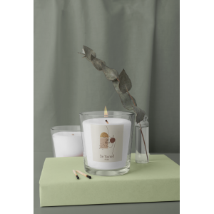 Mudita Be Yourself Kokulu Şeffaf Cam Bardak Mum