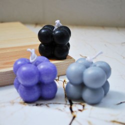 Mini Bubble Mum 3'lü Dekoratif Bubble Set Mini Bubble Mum 3'lü Dekoratif Bubble Set