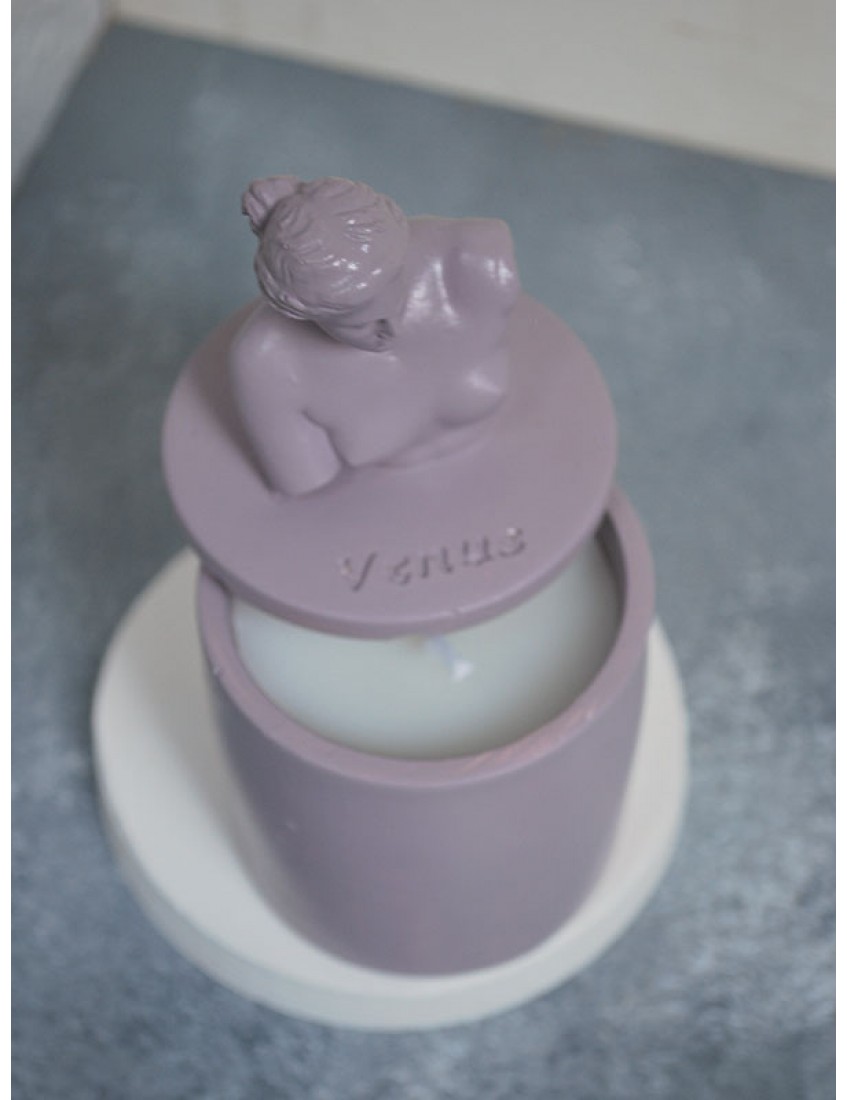Venüs Büst Bardak Dekoratif Kokulu Mum venüs büst mum, dekoratif heykel mum, bardak kokulu mum