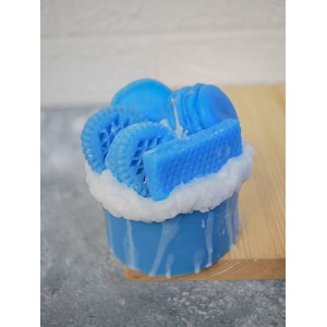 Kokulu Dekoratif Hediyelik Doğum Günü Pasta Mum