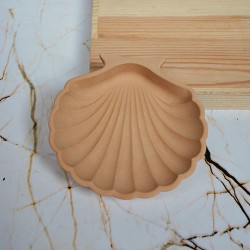 Camel İstiridye Dekoratif Organizer ve Mum Tabağı