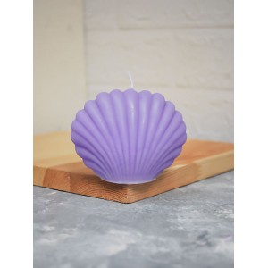 Dekoratif Büyük İstiridye Mum Kokulu Mum