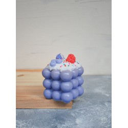 Özel Tasarım Dekoratif Cupcake Bubble Mum Özel Tasarım Dekoratif Cupcake Bubble Mum