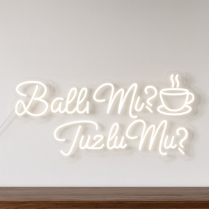 Ballı Mı Tuzlu Mu Neon 50 cm 