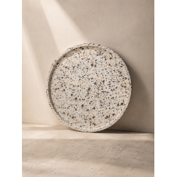 Camel Terrazzo Dekoratif Tepsi ve Organizer – 30 cm