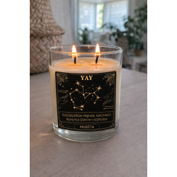 YAY Burç Bardak Mum Kokulu Dekoratif Mum YAY Burç Bardak Mum Kokulu Dekoratif Mum